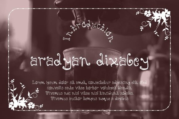 Aradyan Dixabey: A Playful Font for Eye-Catching Campaigns