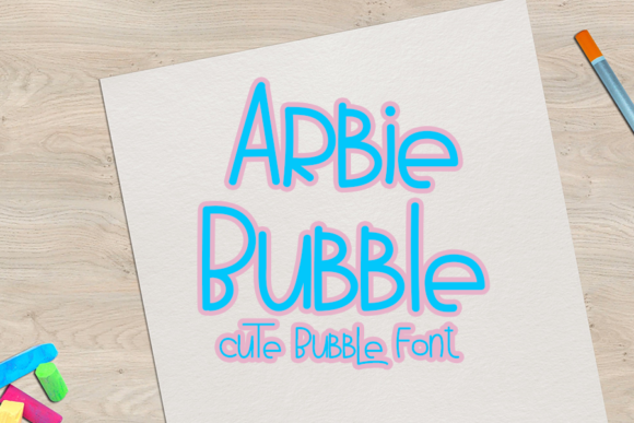 Arbie Bubble: A Playful Display Font for Web Projects