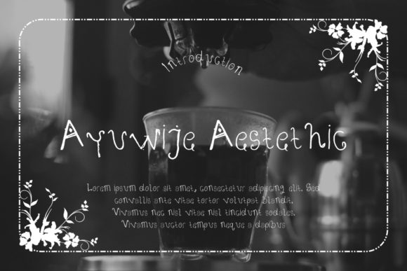 Ayuwije Aestethic: The Font That Gave My Brand a Fresh Look