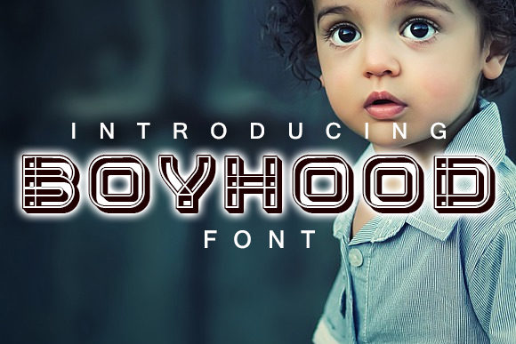 Boyhood Font: A Bold Choice for Creative Crafters