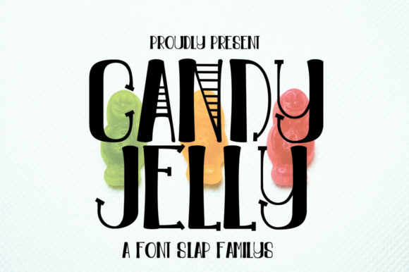 Candy Jelly Font: A Sweet Addition to Your Craft Projects