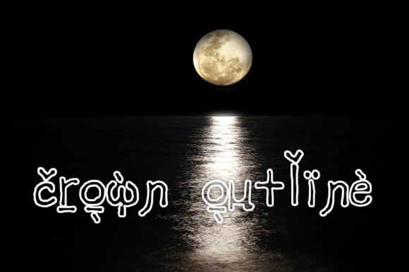 Crown Outline: A Versatile Display Font for Editorial Design