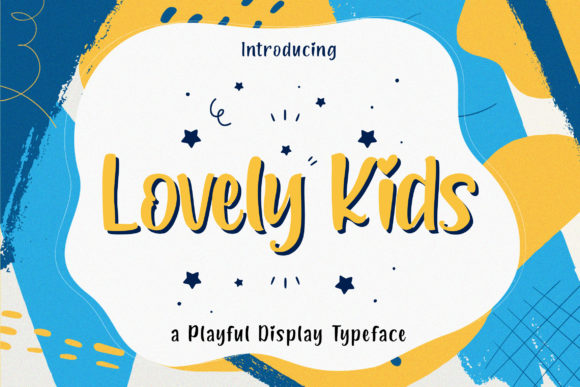 Enhance Your Brand with the Playful Typeface of Lovely Kids