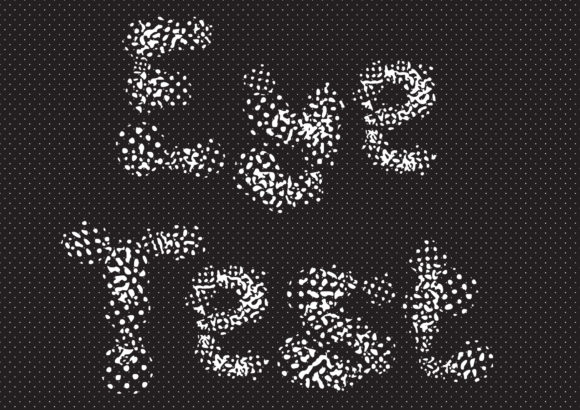 Eye Test Font for Professional Branding and Design