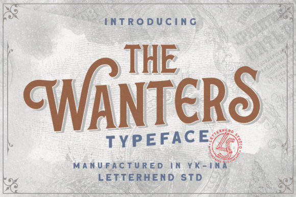 Font Choice That Stands Out: The Wanters in Action