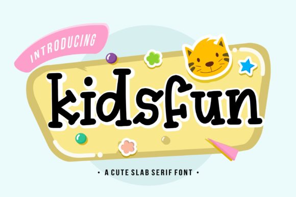 Kidsfun Font for Web Design: A Playful Touch in Digital Branding