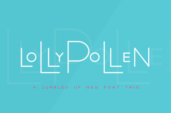 Lollypollen Trio Font for Handmade Creations