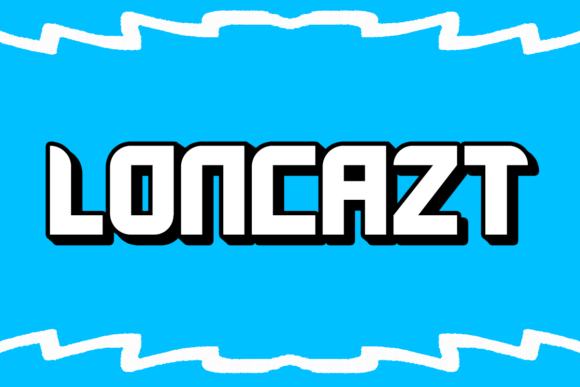 Loncazt: A Display Font for Bold Branding