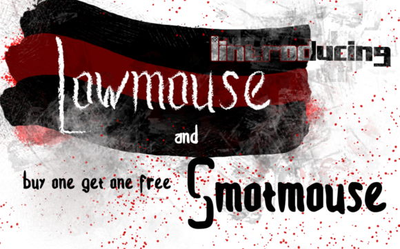Lowmouse and Smotmouse: A Quirky Display Font for Creative Branding