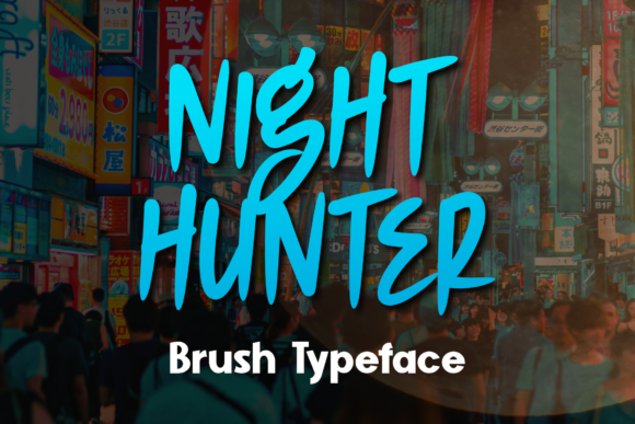 Night Hunter: A Display Font That Elevates Digital Design