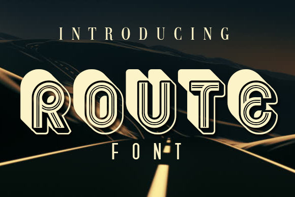 Route: A Display Font That Elevates Your Visual Storytelling