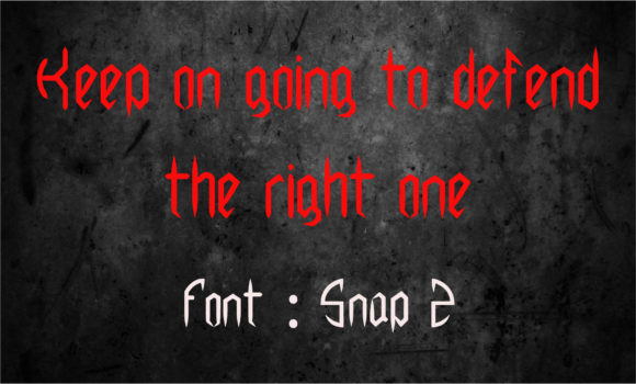 Snap Z: The Font That Speaks Volumes in Campaign Design