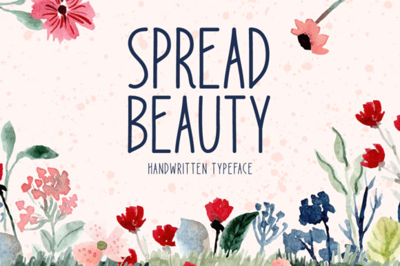 Spread Beauty: A Display Font for Editorial Elegance