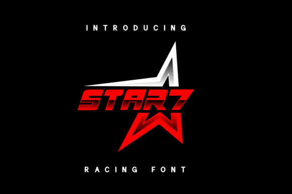 Star7: A Bold Display Font for Digital Branding