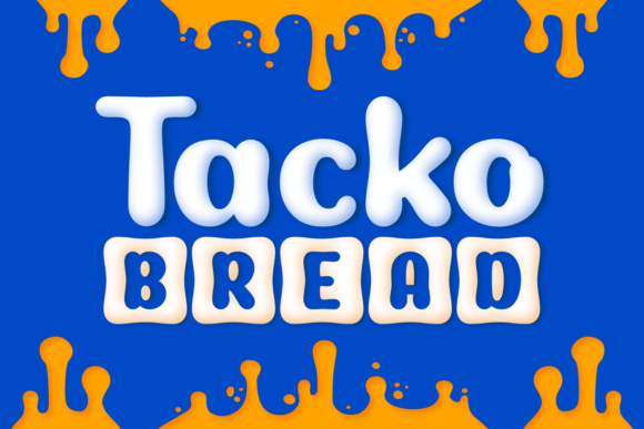 Tackto Bread: A Display Font for Bold Branding