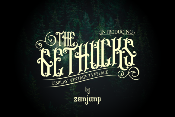 The Gethucks Font for Nostalgic Web Design