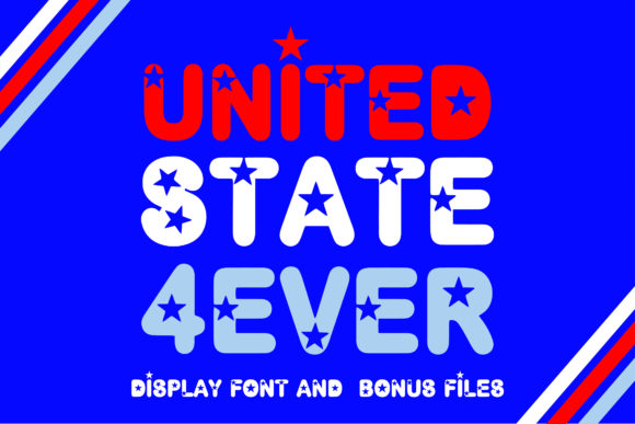 United State 4 Ever Font for Creative Crafting